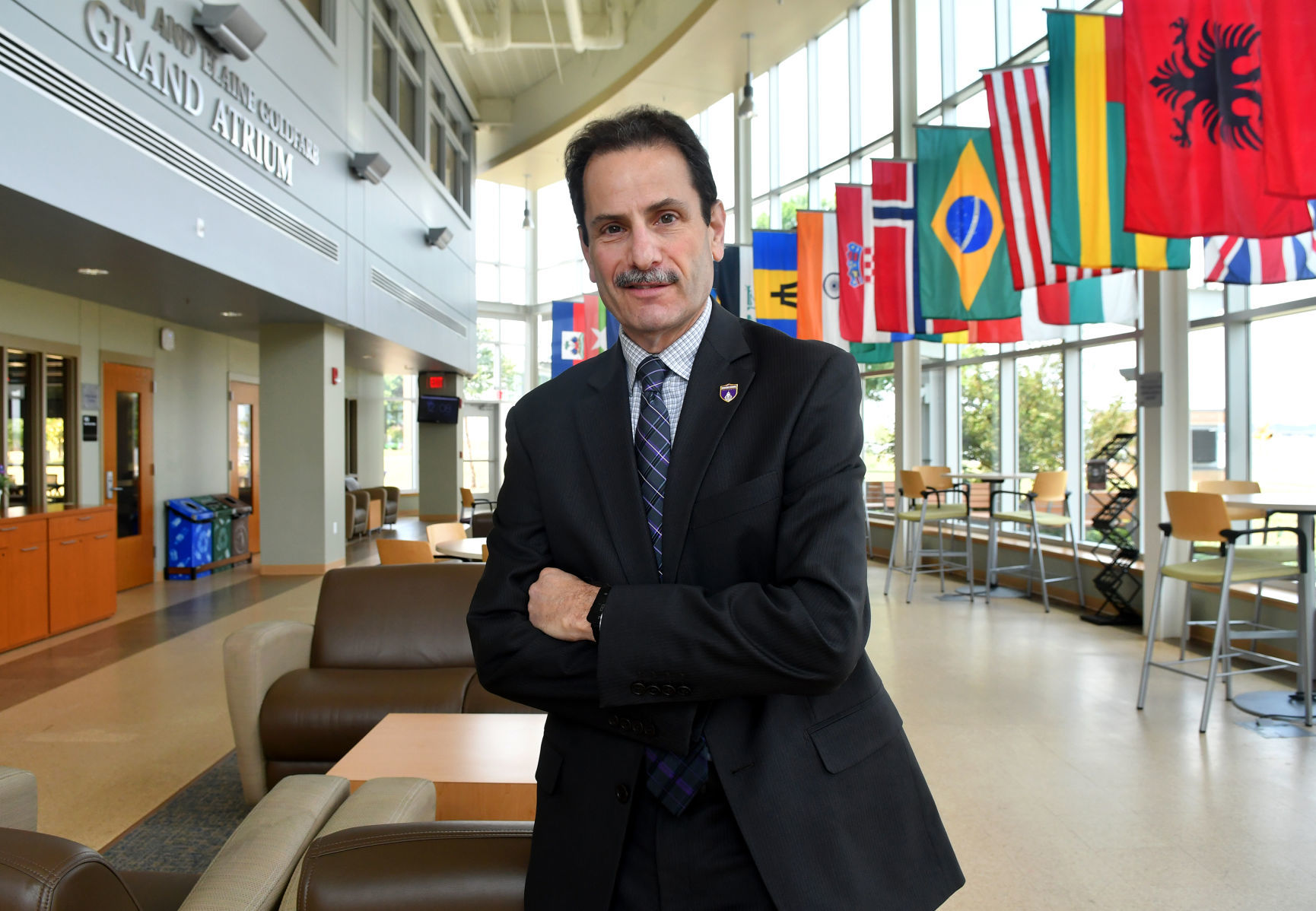 Acting President of Western Illinois University Martin Abraham.
